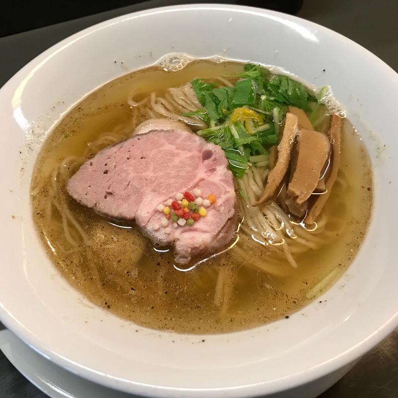 ゆずしおらぁ麺(らぁめん登里勝 )