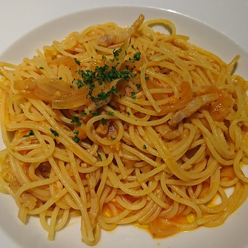 自家製パンチェッタのアマトリチャーナ(ステラレガーレ （StellaLegare）)