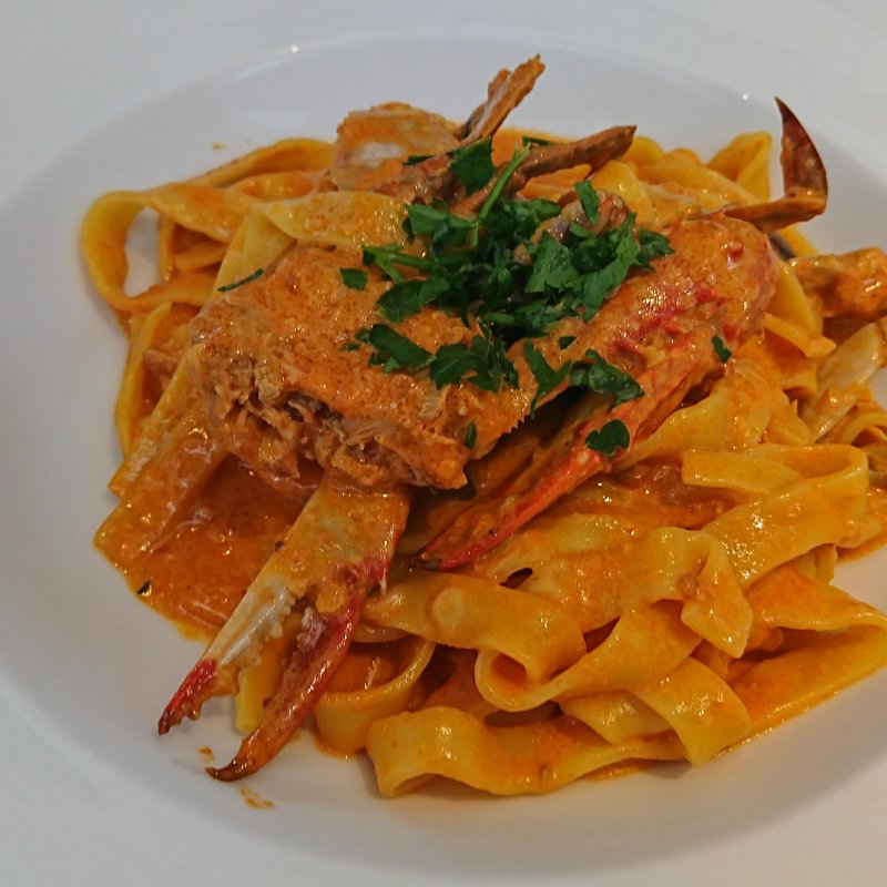 ワタリガニのトマトクリームソース(ステラレガーレ （StellaLegare）)