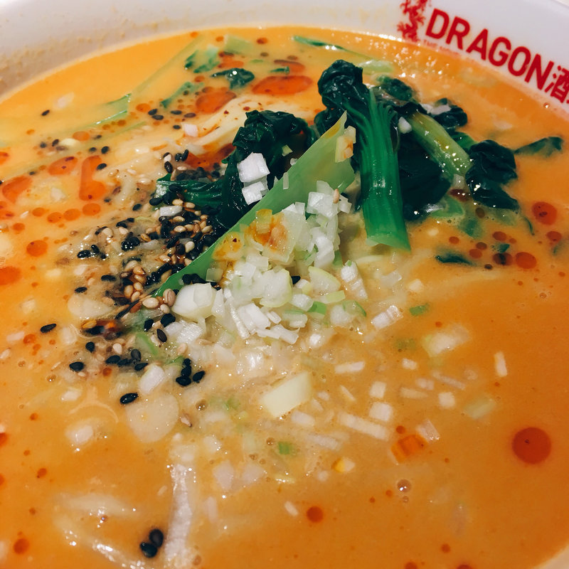 担々麺SETランチ(DRAGON酒家 関内店)