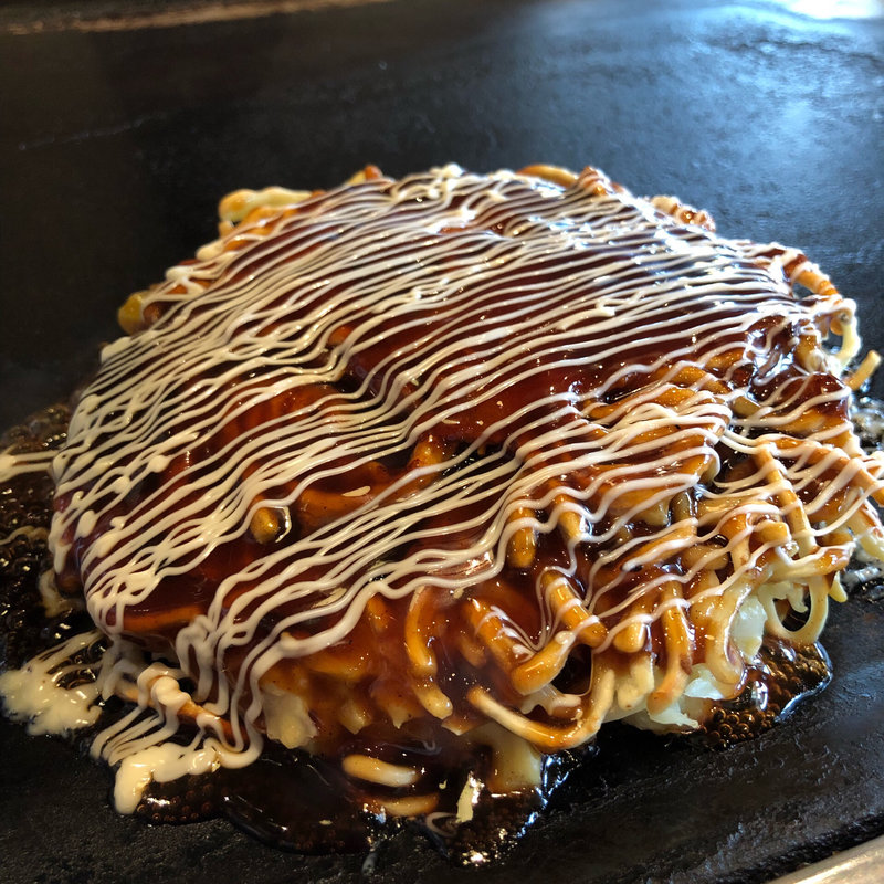 豚玉 モダン焼(銀の卵 二色浜店)