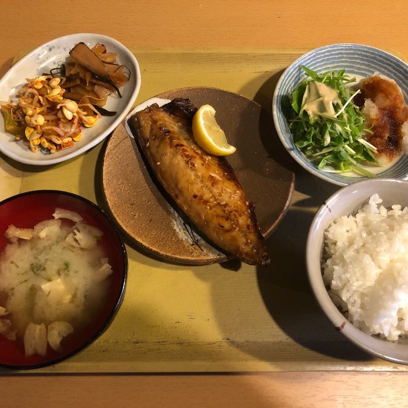 さばみりん定食(陶生家)