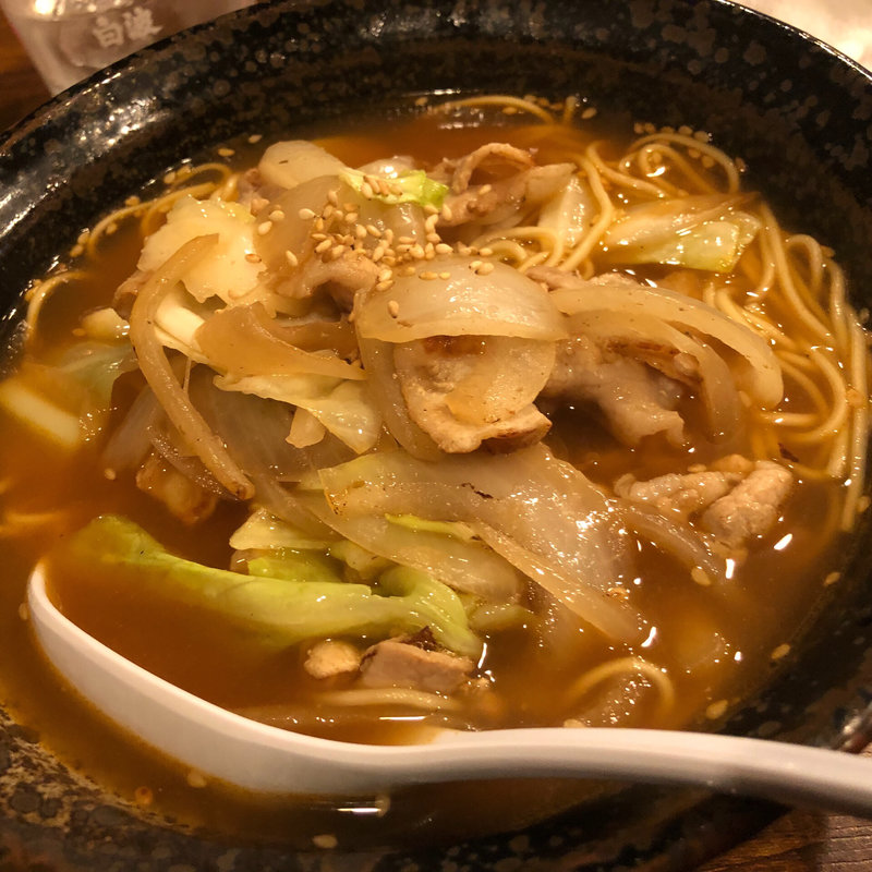 ボンちゃんラーメン(炭火 串焼きボンちゃん)