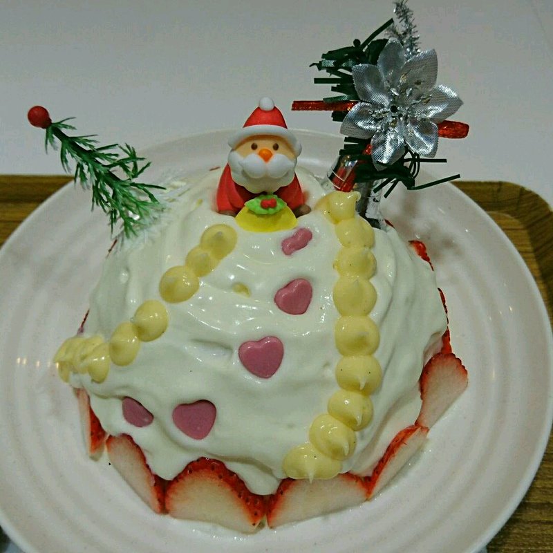 クリスマスかき氷(麺とかき氷 ドギャン)