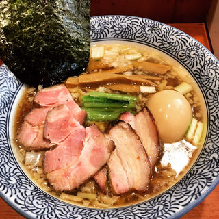 特製手揉み中華そば(麺処 ほん田)