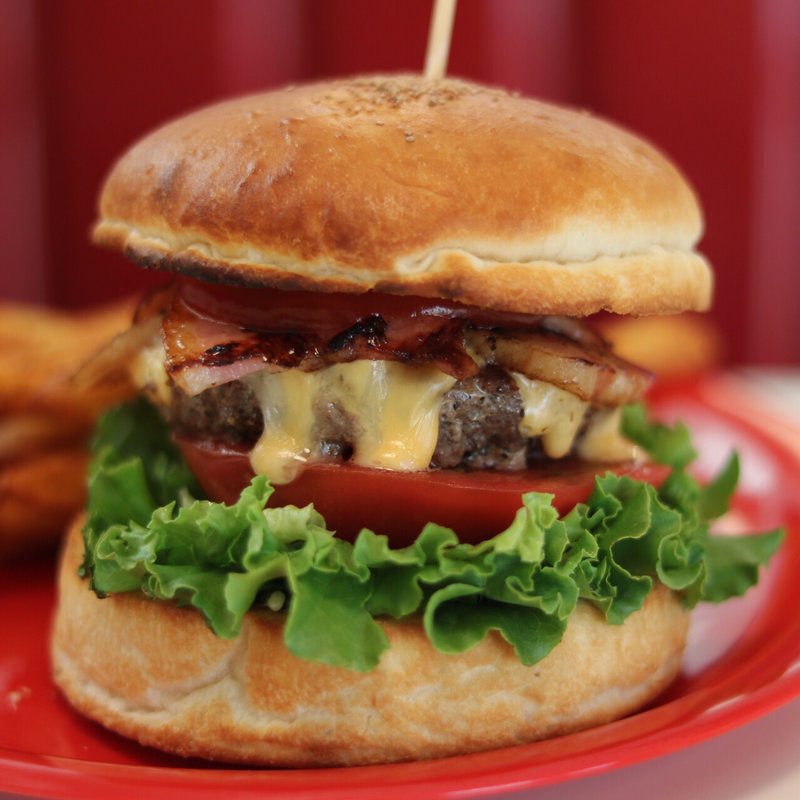 ベーコンチーズバーガー(MAGNET DINER)