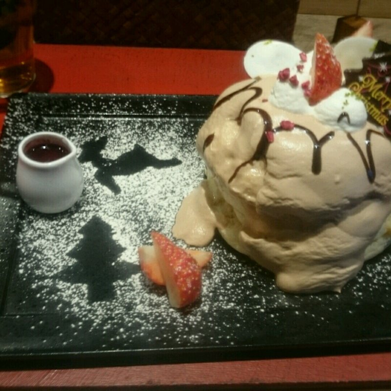 クリスマスパンケーキ(Riz Labo Kitchen)