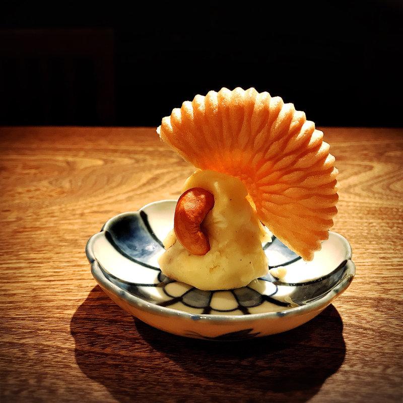 いぶりがっこのポテトサラダ(食幹 渋谷)