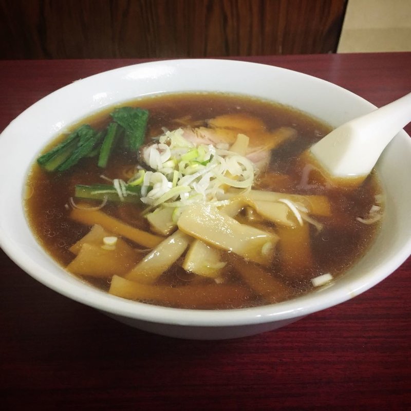 志那竹麺(栄屋ミルクホール （サカエヤミルクホール）)