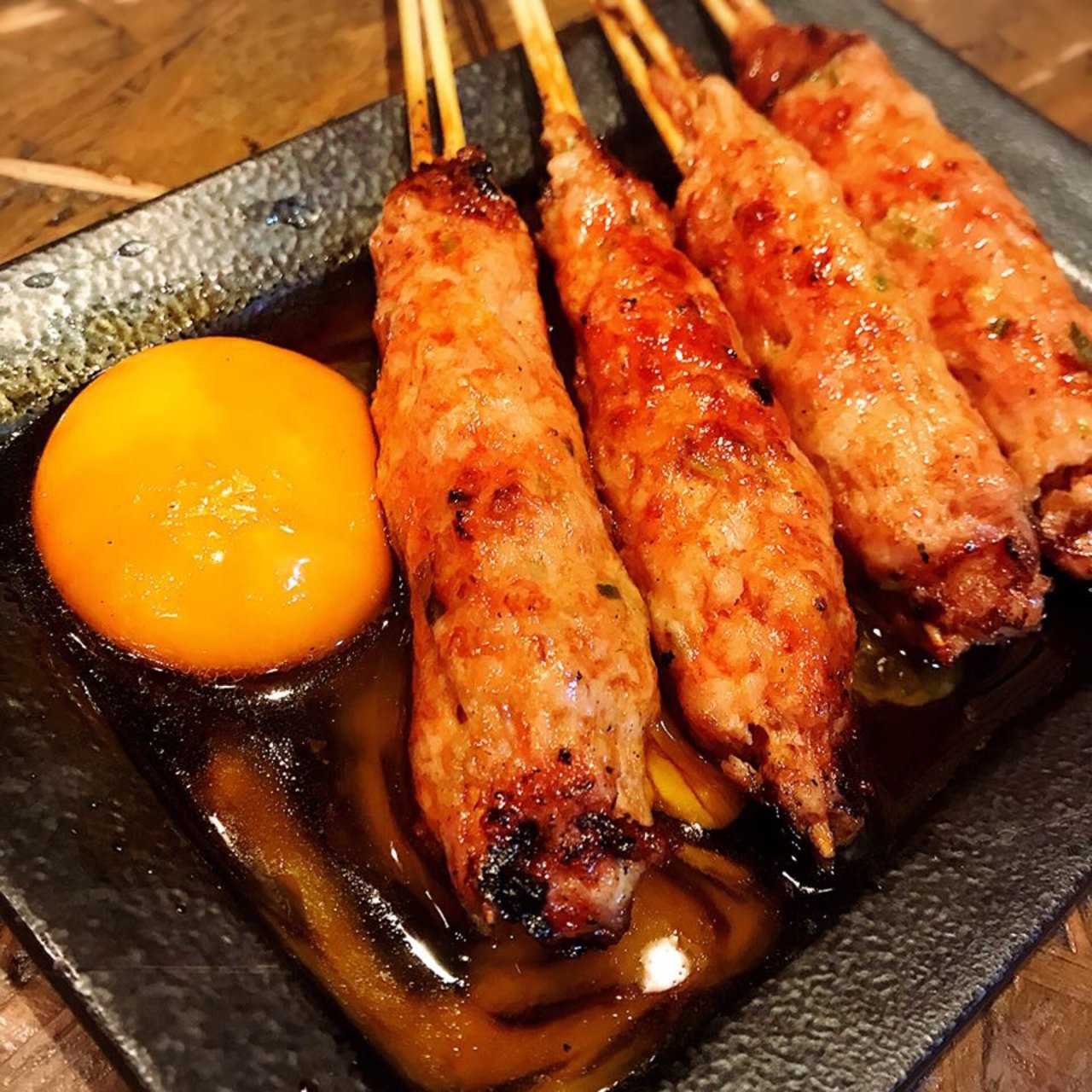 月見つくね(やきとりスタンダード 横浜西口本店)の口コミ一覧 おいしい一皿が集まるグルメコミュニティサービス