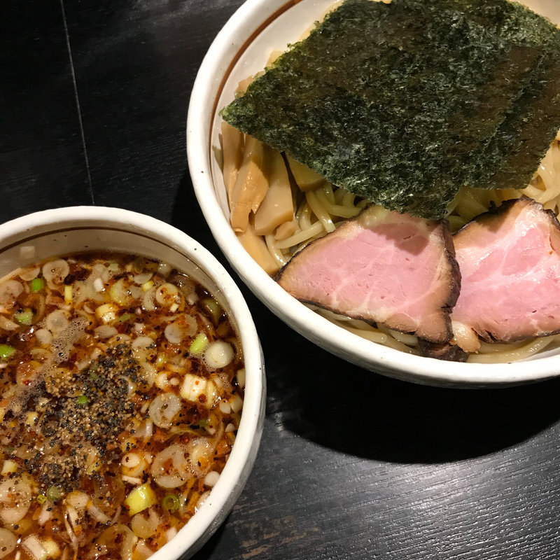 HOTBASSO（辛口つけそば） 並盛り（300ｇ）(BASSO ドリルマン （ばっそ どりるまん）)