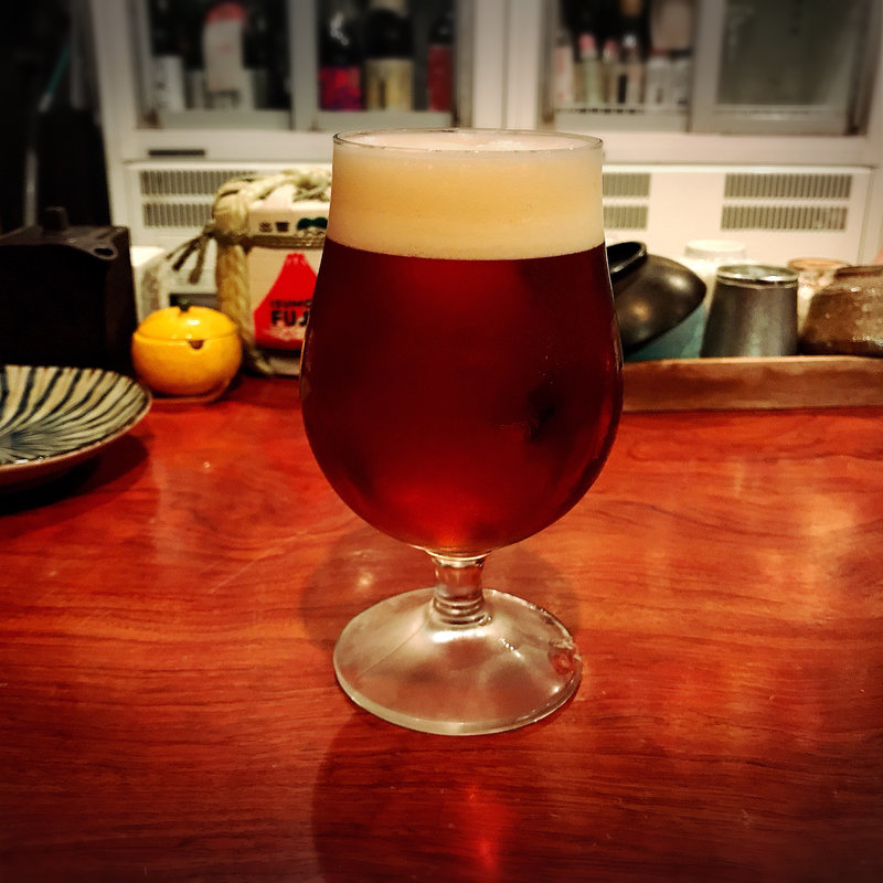 琥珀エビス(海おでん「日本酒はなたれ」)