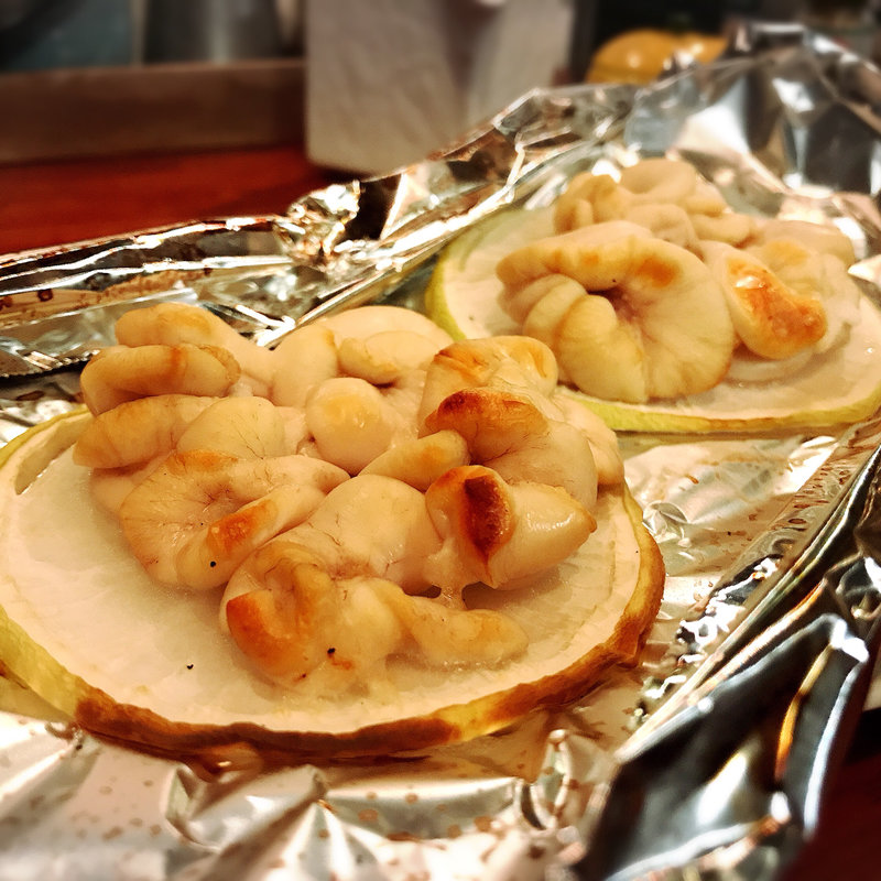 真鱈白子焼き(海おでん「日本酒はなたれ」)