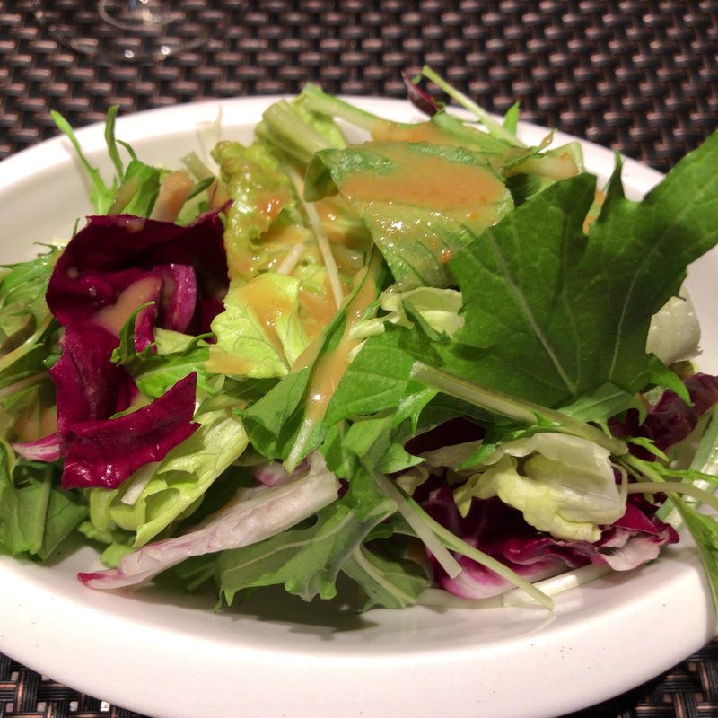 Fコースのサラダ(ハンバーグ&ステーキ 格之進F)