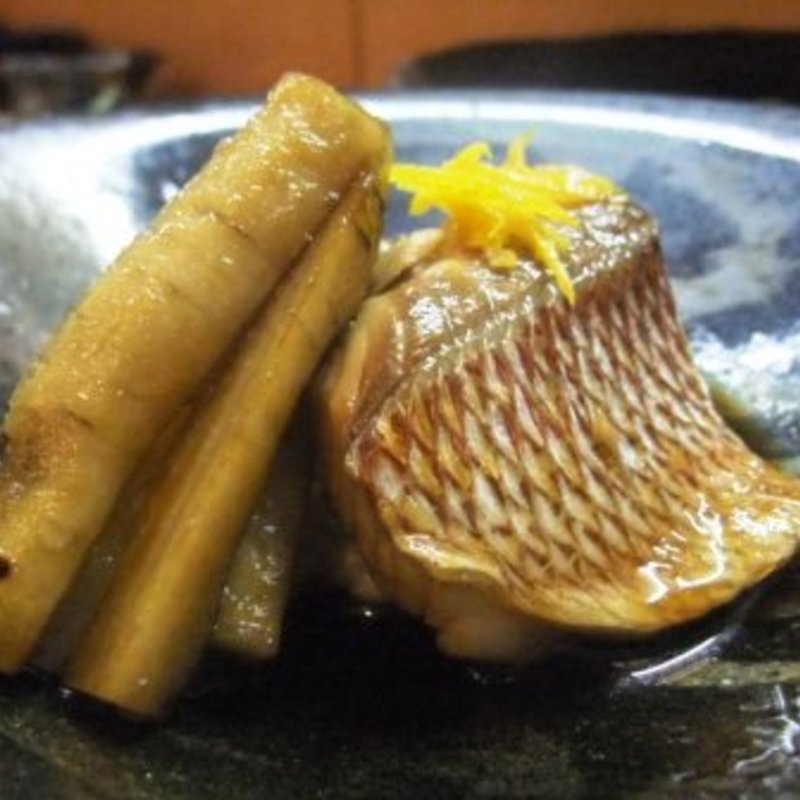 鯛のあら煮(歓山)