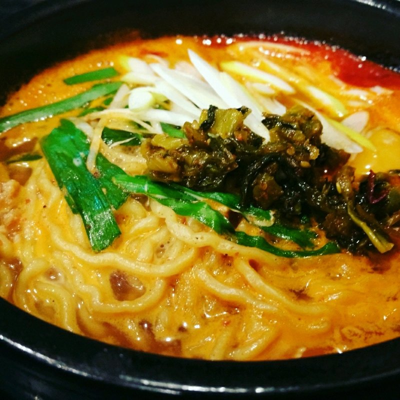 スンドゥブラーメン(麺屋 達 大橋本店)