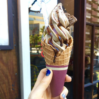 コーヒーソフトクリーム(すみだ珈琲)