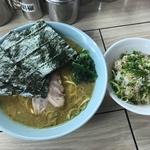玉子ラーメン＋ねぎ飯(極楽汁麺 らすた 代々木支店)