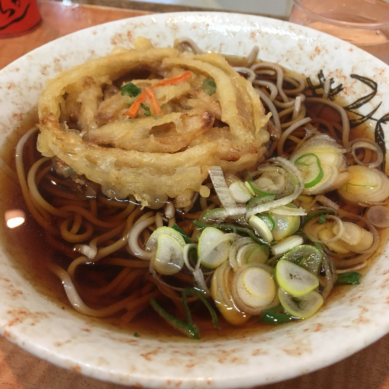 やさい天そば