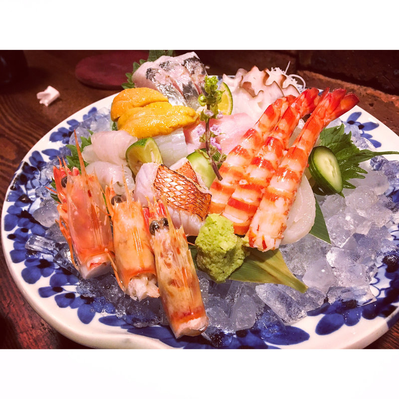 刺し盛り(のなかの )