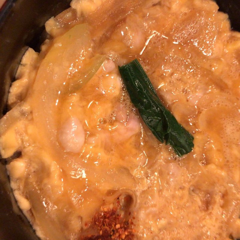 ミニ親子丼(信州そば むらた)