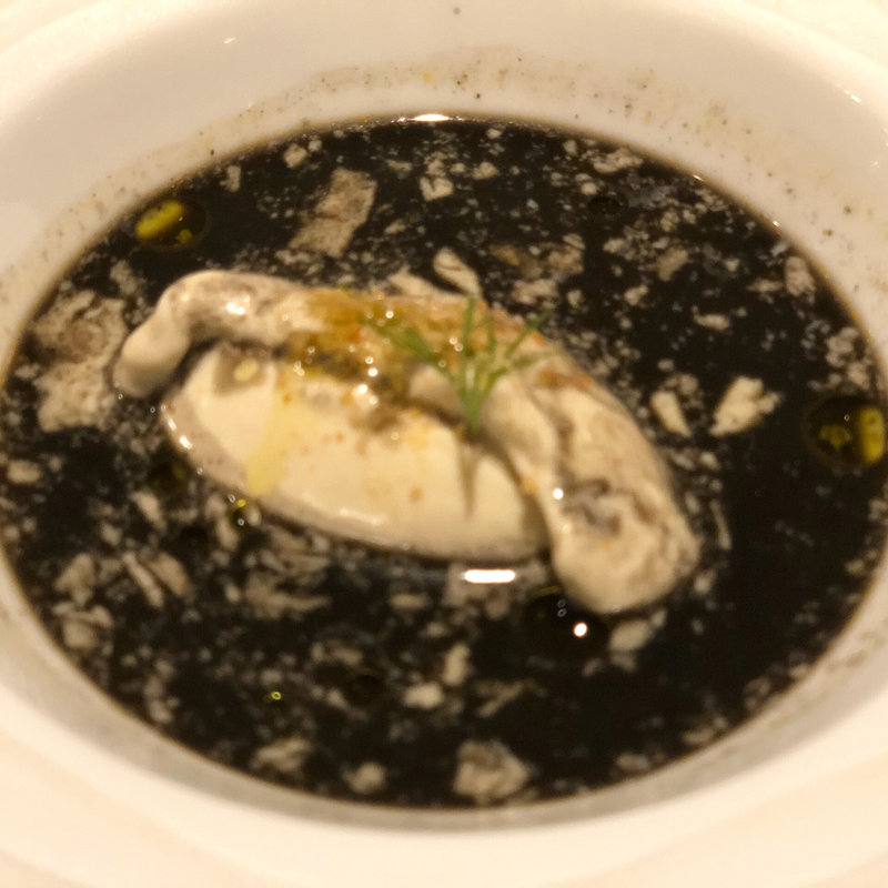 鮹墨のスープ(ペペロッソ )