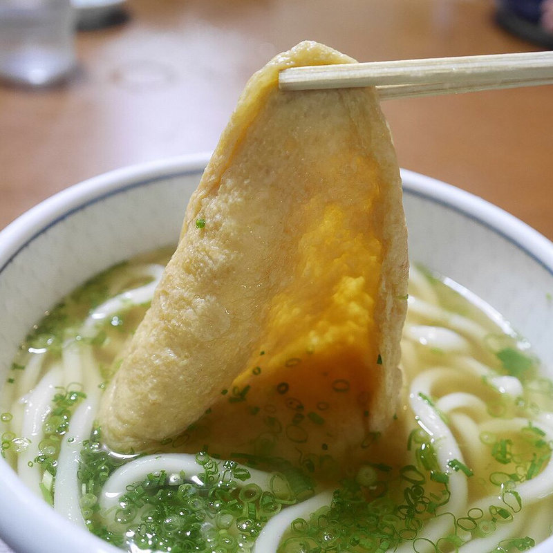 きつねうどん(手打うどん　源内 （てうちうどん　げんない）)