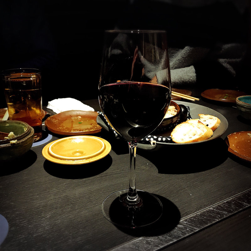 グラスワイン（赤）(伊勢海老 眞か（SHINKA）)