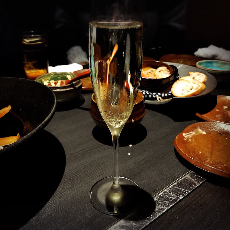 スパークリングワイン（グラス）(伊勢海老 眞か（SHINKA）)