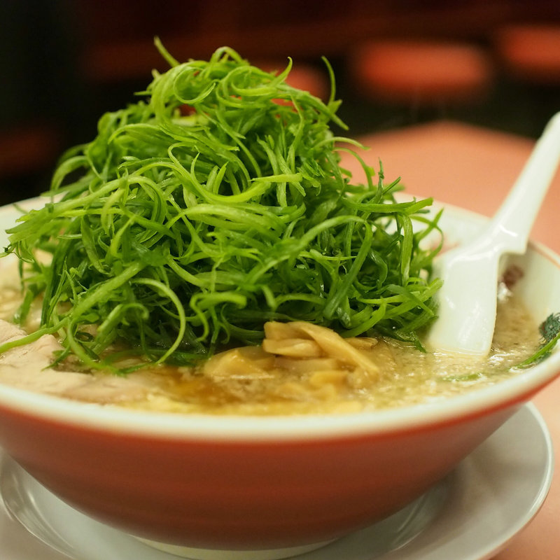 特製醤油 九条ネギラーメン(京都北白川ラーメン魁力屋 園田店)