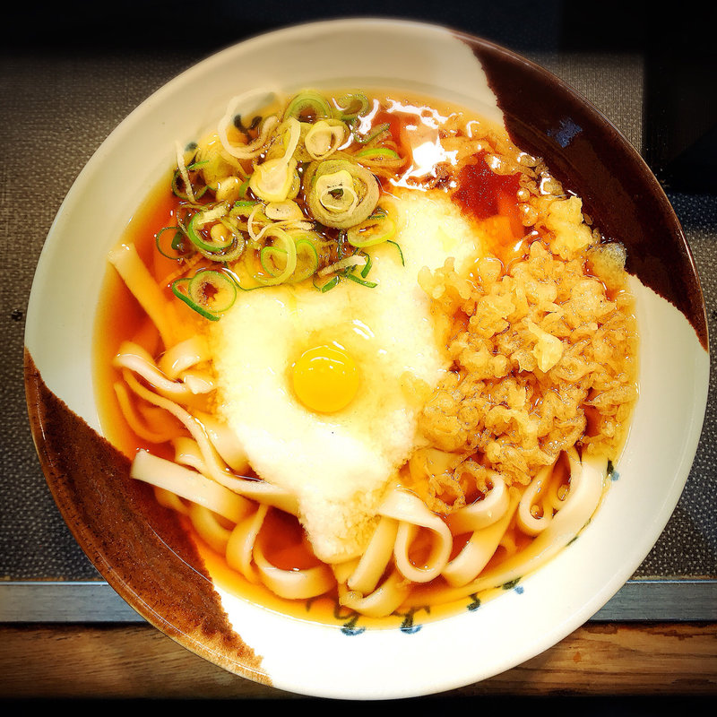 とろろきしめん(住よし ＪＲ名古屋駅・新幹線下りホーム店 （すみよし）)