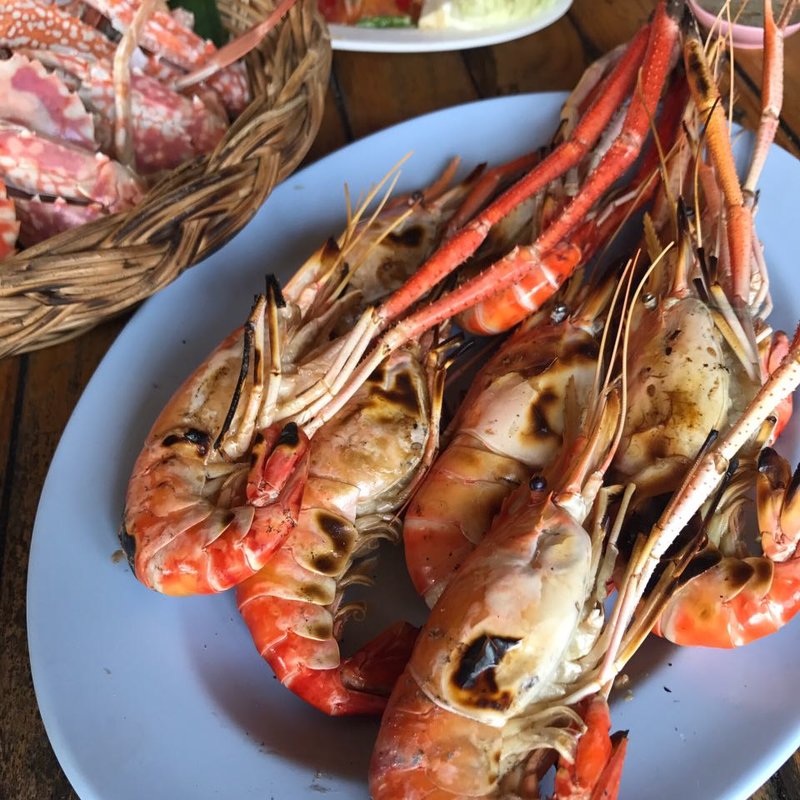 海老の炭火焼(SEAFOOD CHAMPION)