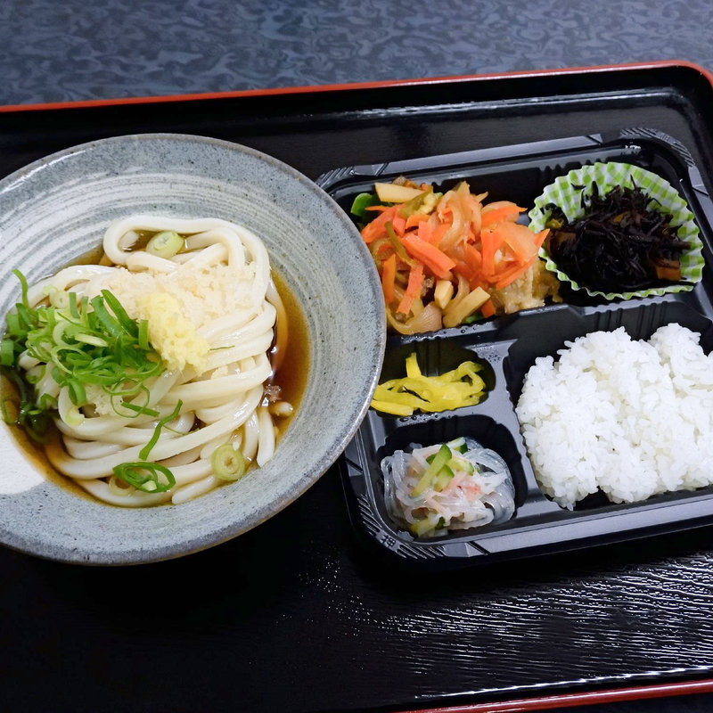 ぶっかけ冷と弁当セット(やまびこ屋 番町店 )