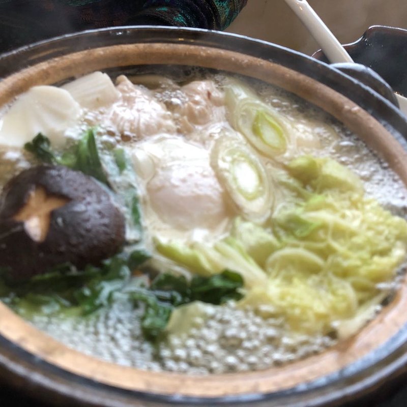 鍋焼きうどん(手打ちそばきしん庵)