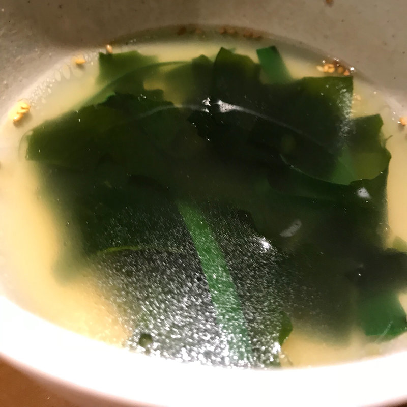 わかめスープ(焼肉きんぐ 金沢福久店 )