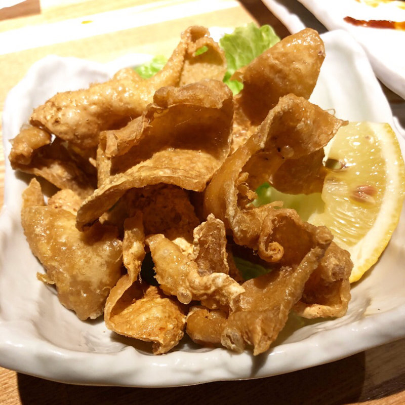 かわパリパリ(鳥せゑ 蛸薬師店 （トリセエ）)