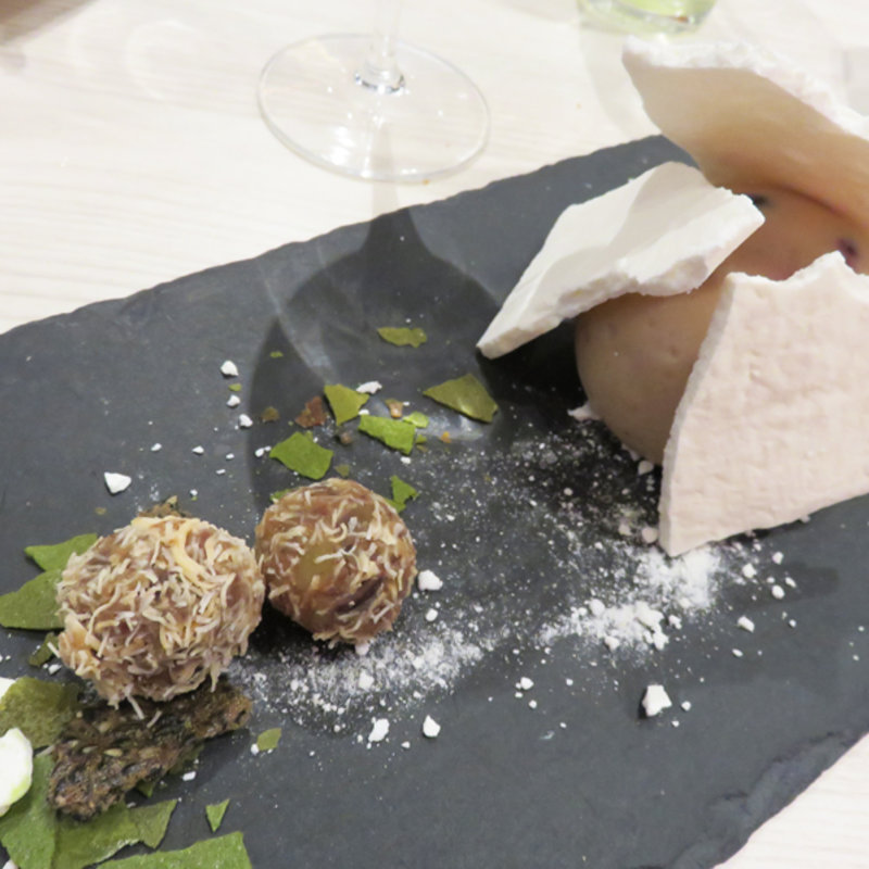 栗とカシスのモンブラン。(俺のフレンチ)