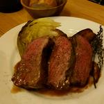 蝦夷鹿もも肉のロースト