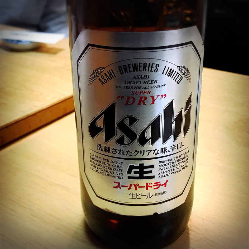 瓶ビール(トキワ寿司本店)