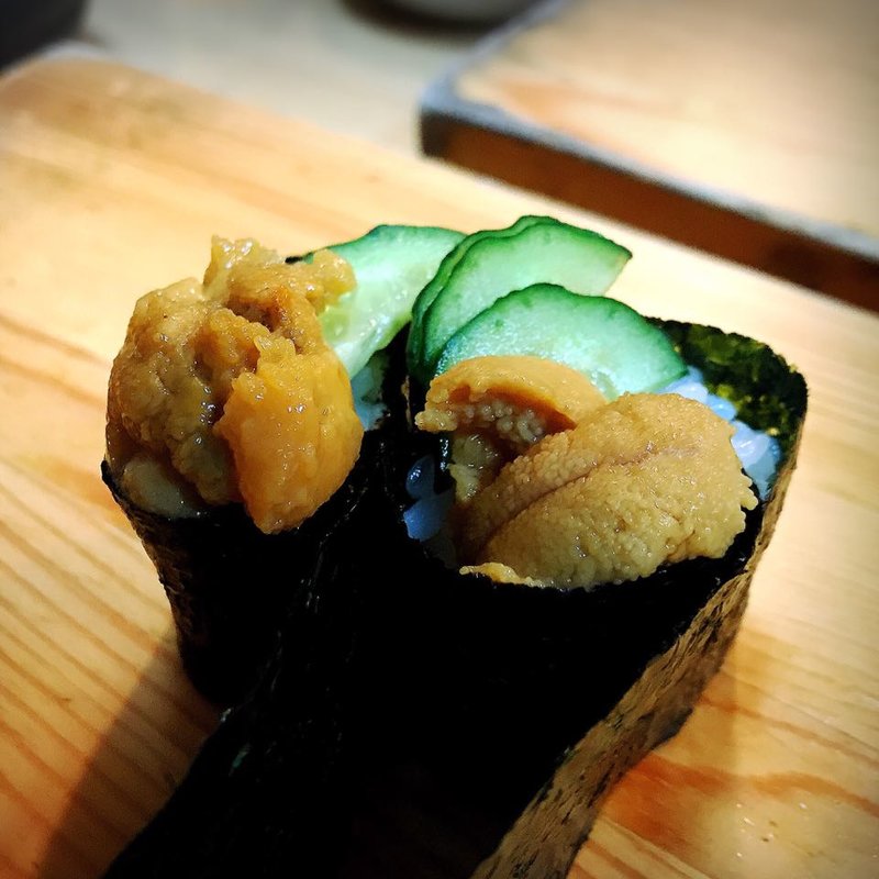 ウニ(トキワ寿司本店)