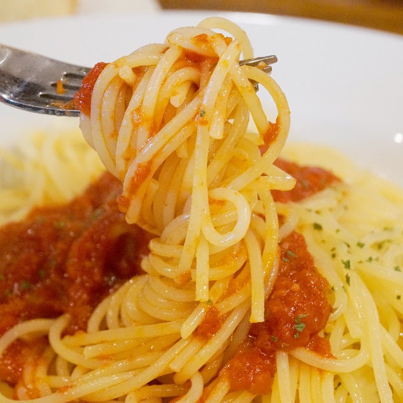 ミートソースパスタ(言の波)