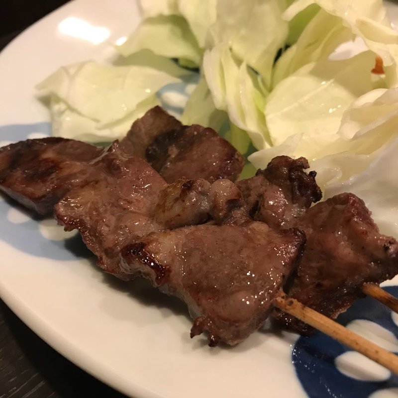 牛タン(炭火やきとり 武将門 （ブショウモン）)