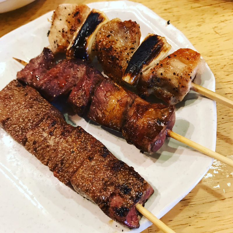 串焼き3種(かぶら屋 綾瀬店)