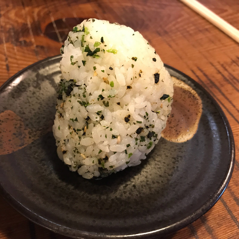 まぜこみおにぎり(ラーメンTAIZO)