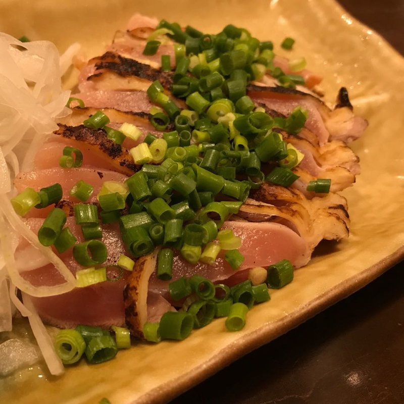 地鶏のたたき(成吉 香椎店)