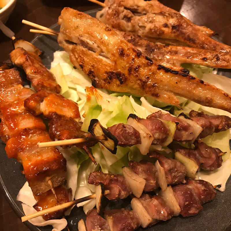 焼き鳥盛り合わせ(成吉 香椎店)