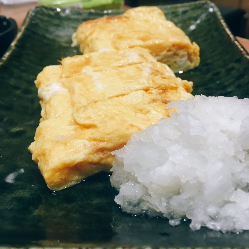 出汁巻き玉子(おうどん とろとろ房 渋谷店)