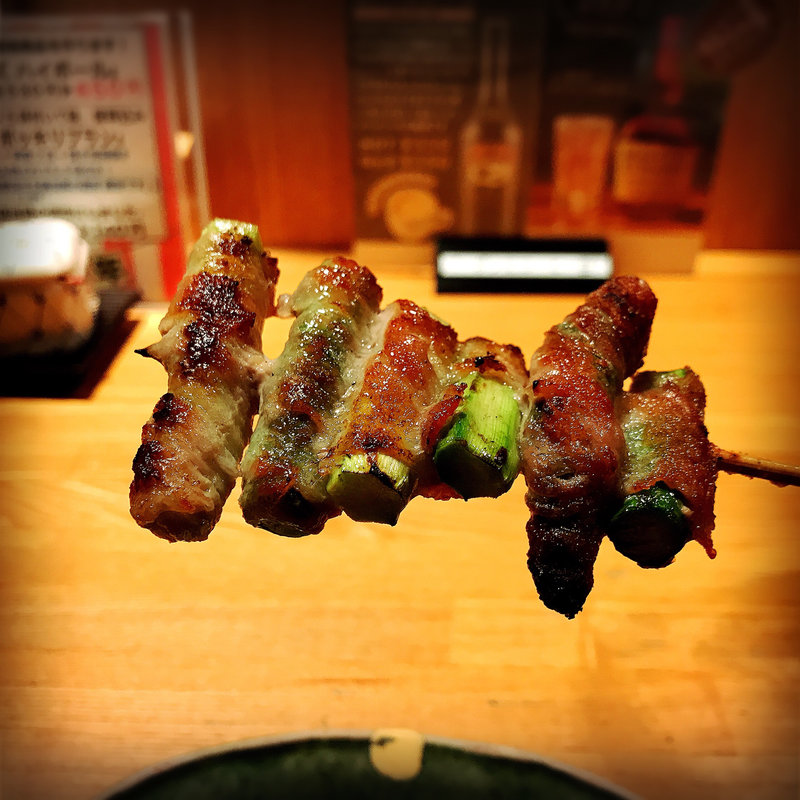 アスパラ巻き(きんぼし 伏見店)