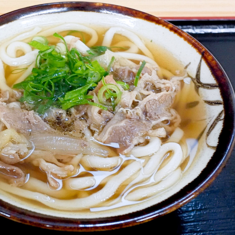 肉うどん(麺紡)