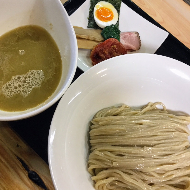 トリオザ煮干し鶏白湯つけ麺(ガチ麺道場 )